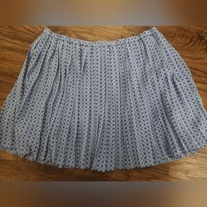 Banana Republic Blue Patterned Women's Skirt